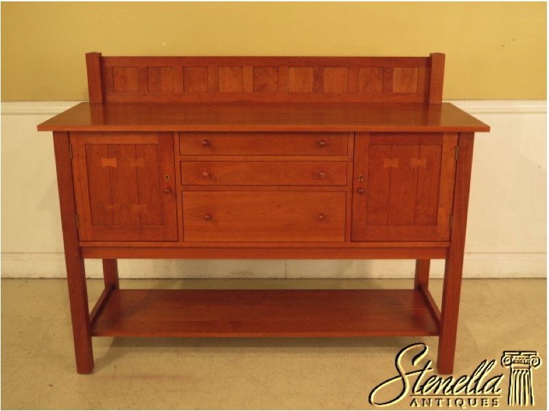 STICKLEY Arts Crafts Cherry Mission Style Sideboard STICKLEY Arts Crafts Cherry Mission Style Sideboard
