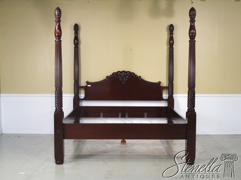 Stenellaantiques Com Descriptions Item 36071 Ralph Lauren Monumental King Size Gany Plantation Bed